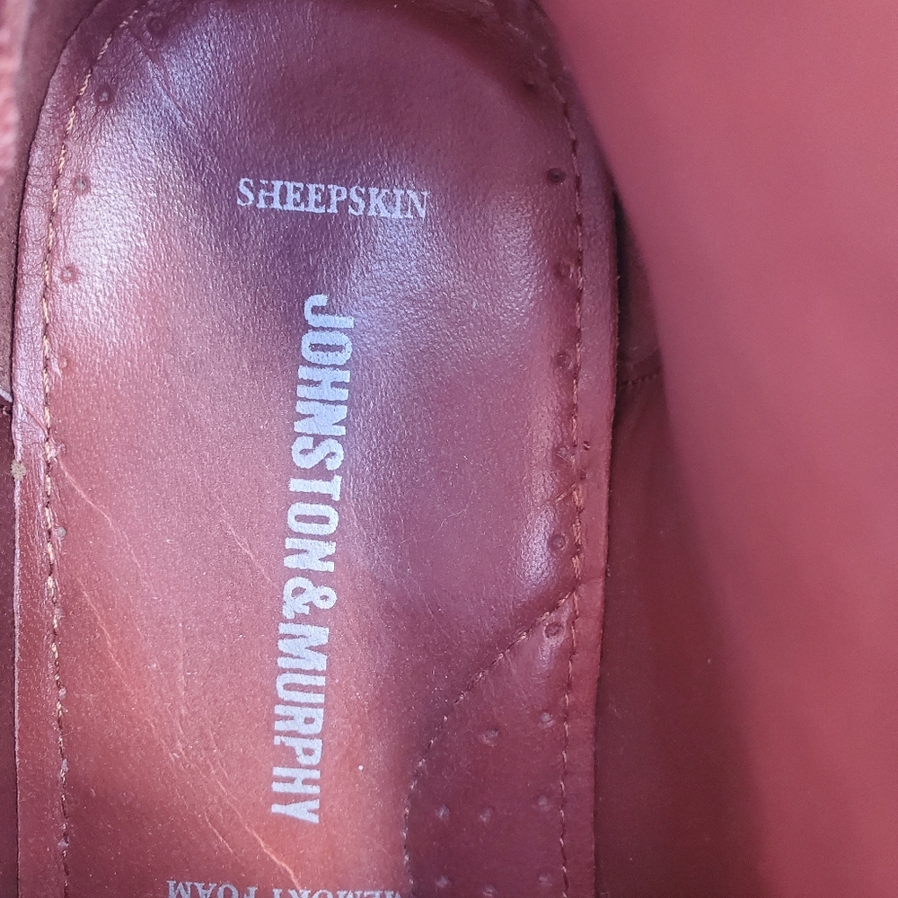 Johnston & Murphy Men's Sheepskin Chukka Boots Size 8.5 EUC - Picture 2 of 9